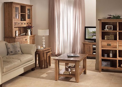 Vancouver Oak Pee 2 Drawer Bookcase Furniture Solutions